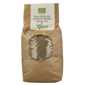 Vitiv Peper gemalen zwart bio
