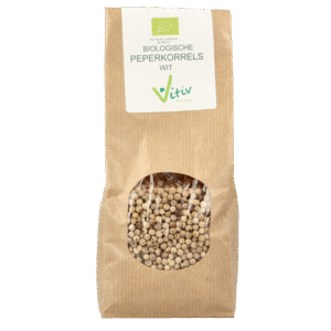 Vitiv Peperkorrels wit bio