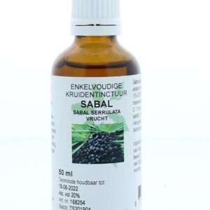 Cruydhof Sabal serrulata fructus tinctuur