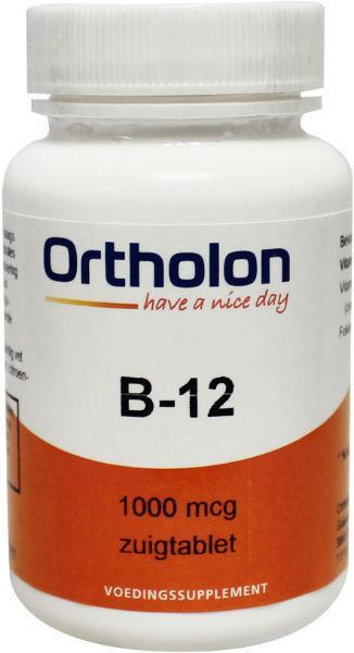 Ortholon Vitamine B12 1000mcg sublingual