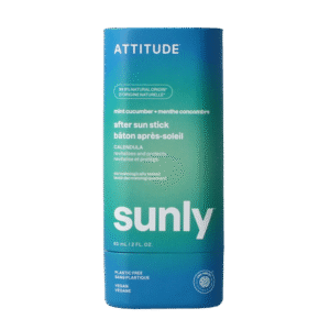 Attitude Sunly after sun stick mint & cucumber SPF30