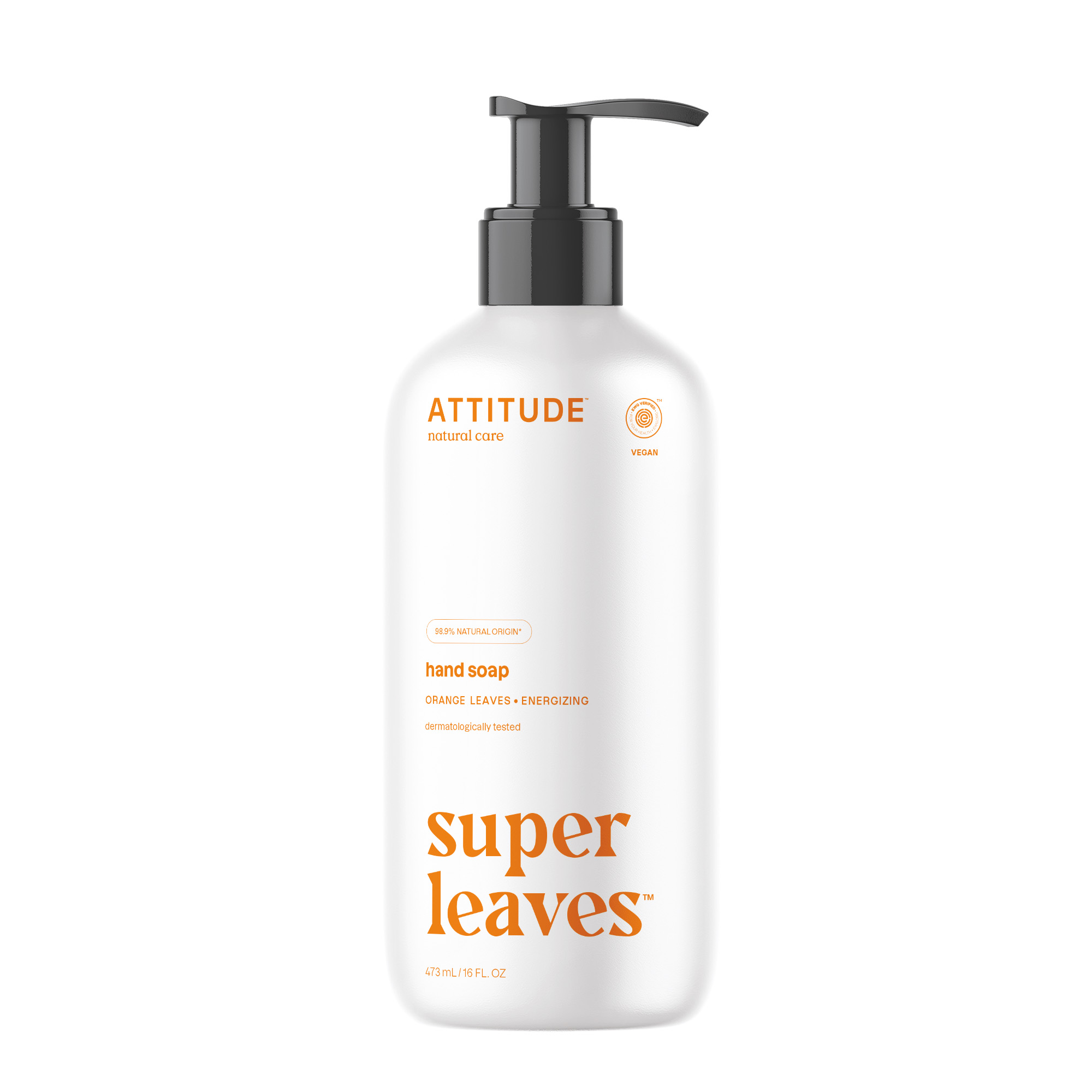 Attitude Handzeep super leaves orange leaves