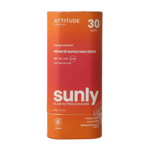 Attitude Sunly zonnebrandstick SPF30 oranjebloesem