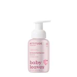 Attitude Baby leaves 2-in-1 hair & bodywash foaming parfumv