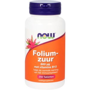 NOW Foliumzuur 800mcg