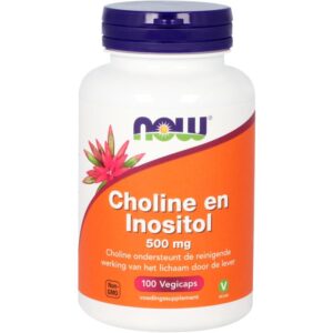 NOW Choline en inositol 500mg