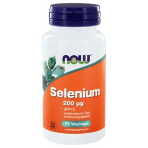 NOW Selenium gistvrij 200mcg