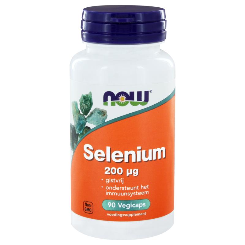 NOW Selenium gistvrij 200mcg