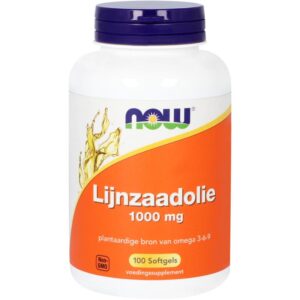 NOW Lijnzaadolie 1000mg