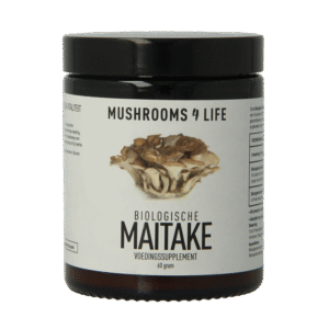 Mushrooms for Life Maitake padddenstoelen poeder bio
