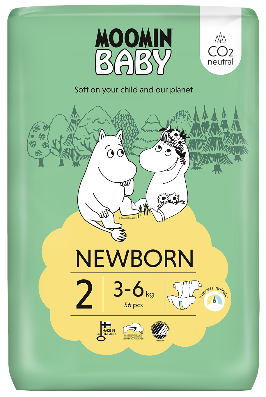Moomin Baby luiers maat 2