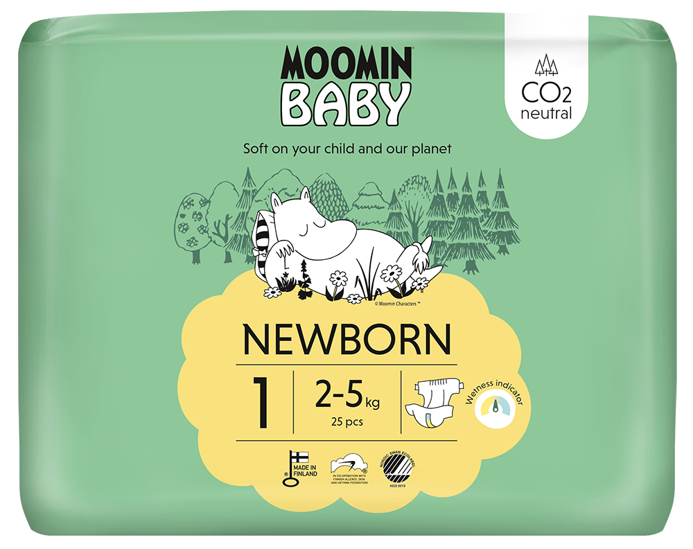 Moomin Baby luiers maat 1
