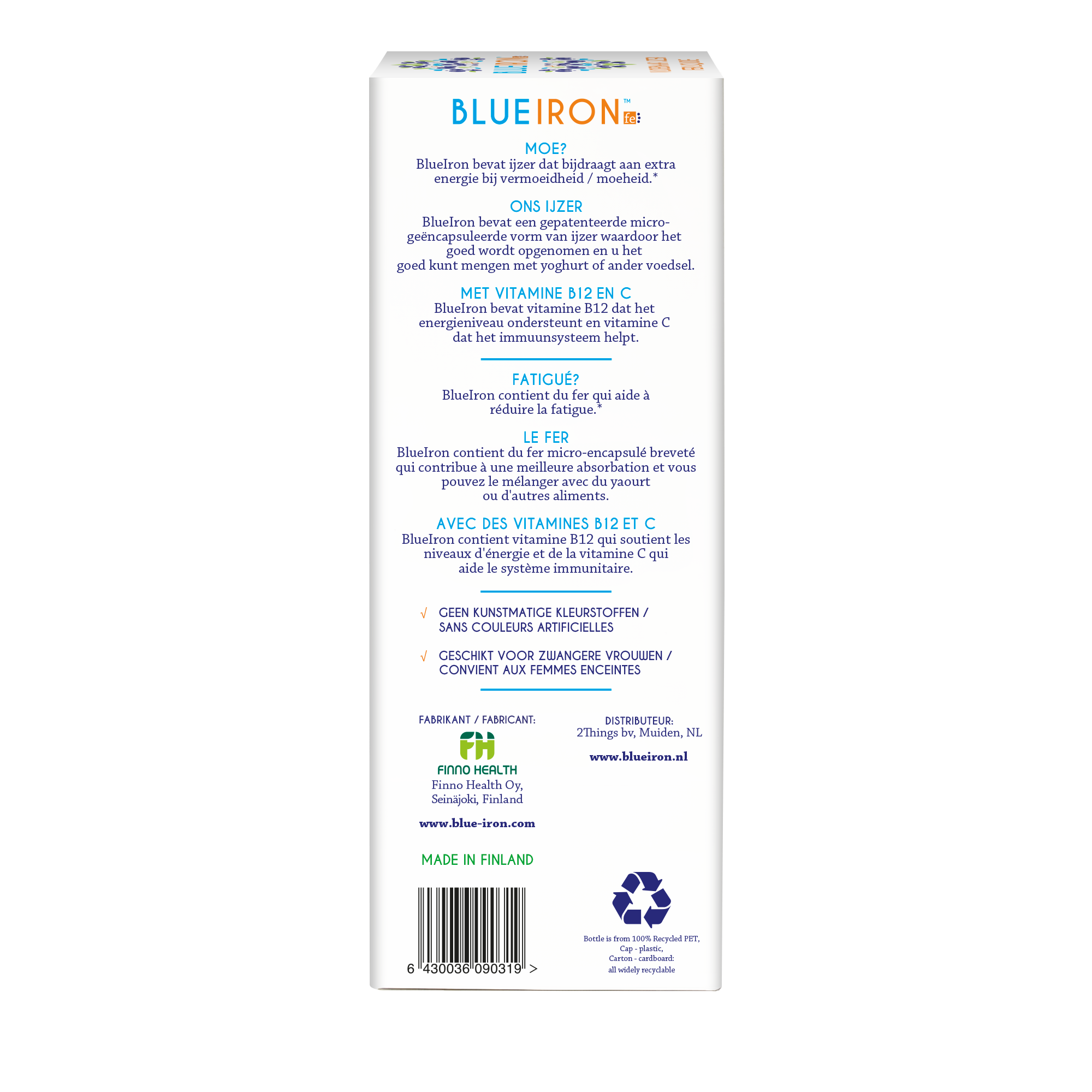 Blueiron Vloeibaar ijzer original - Afbeelding 3