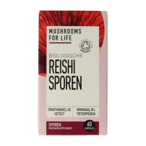 Mushrooms for Life Reishi spore paddenstoel bio