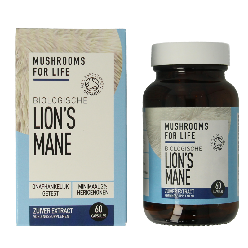 Mushrooms for Life Lion's mane bio - Afbeelding 2