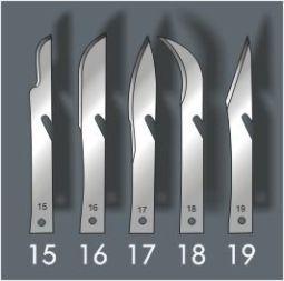 Malteser Scalpelmesjes 5cm steriel 1015/13