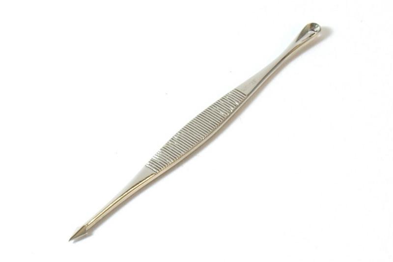 Malteser Comedonedrukker 11cm nikkel 5533/42