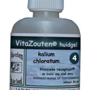 Vitazouten Kalium muriaticum/chloratum huidgel nr. 04