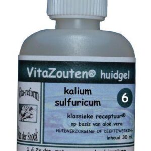 Vitazouten Kalium sulfuricum huidgel nr. 06