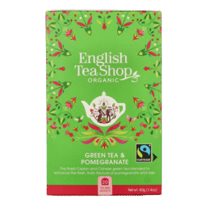 English Tea Shop Green tea pomegranate bio