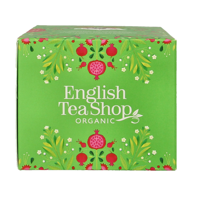 English Tea Shop Green tea pomegranate bio - Afbeelding 3