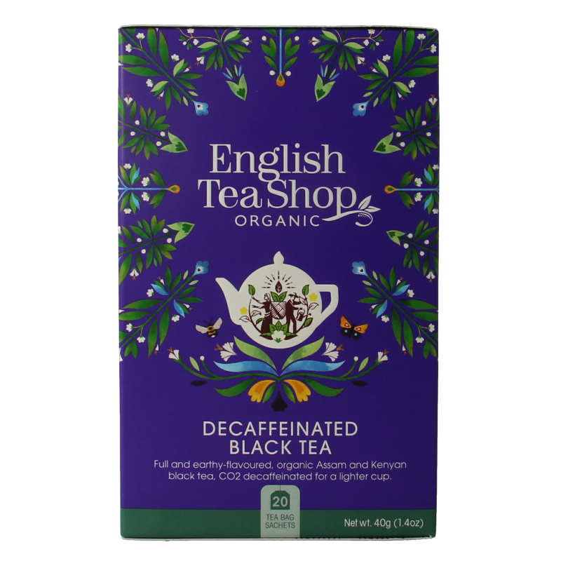 English Tea Shop Decaffeinated breakfast bio