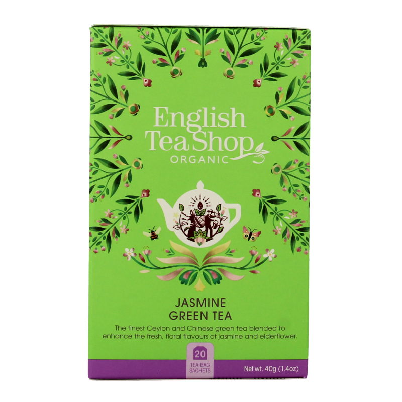 English Tea Shop Jasmin green tea bio