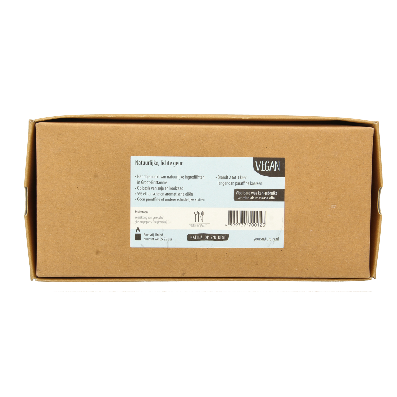 Yours Naturally Giftset 3 votive geurkaarsen fris katoen - Afbeelding 3