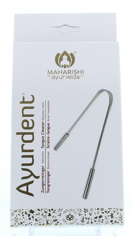 Maharishi Ayurv Tongschraper roestvrij staal