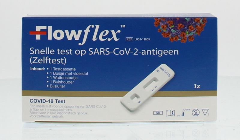 Flowflex Zelftest Covid-19 SARS-COV-2 antigeen