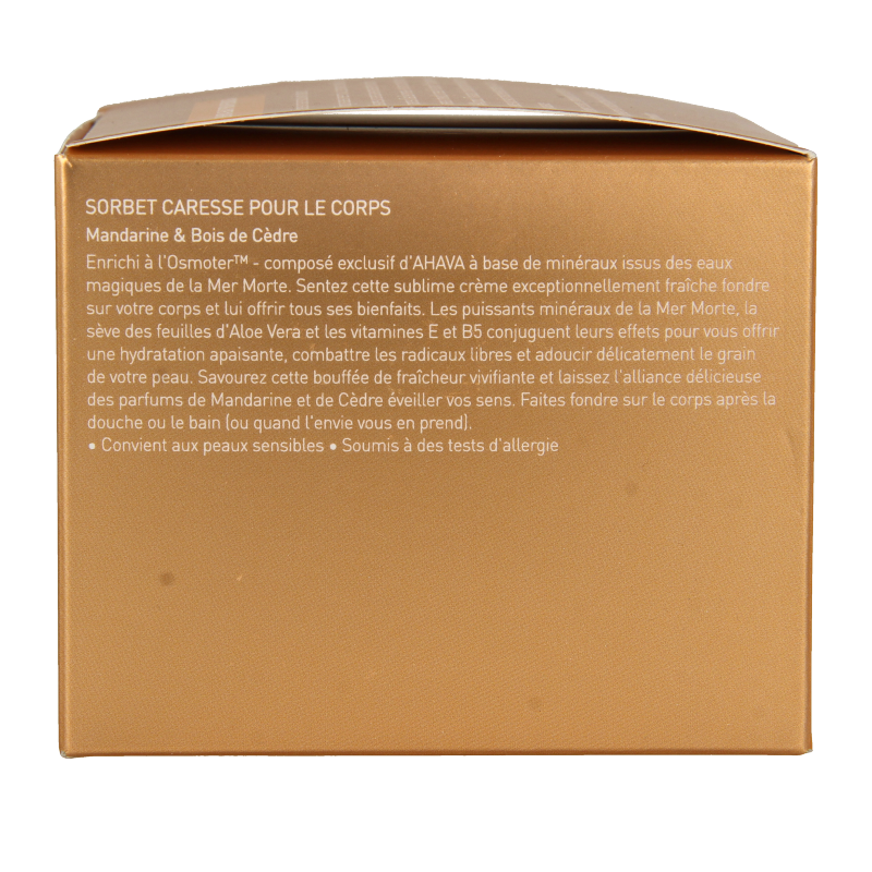 Ahava Caressing body sorbet Mandarin & Cedarwood - Afbeelding 2