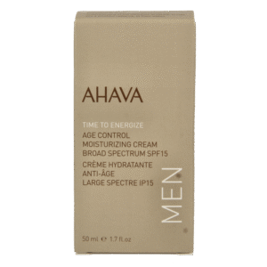 Ahava Men age control moisturizing gezichtcreme SPF15
