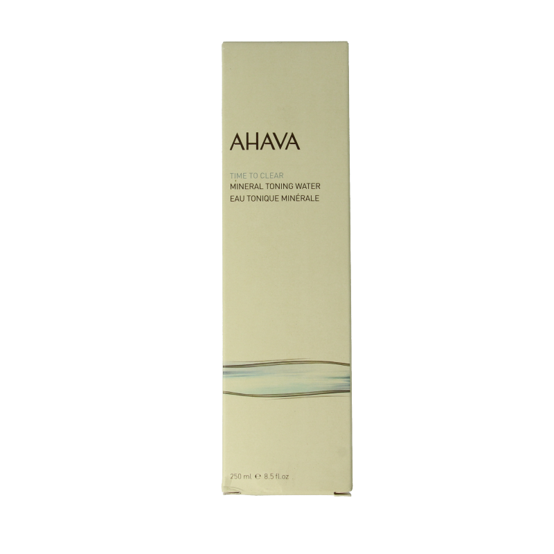 Ahava Mineral toning water