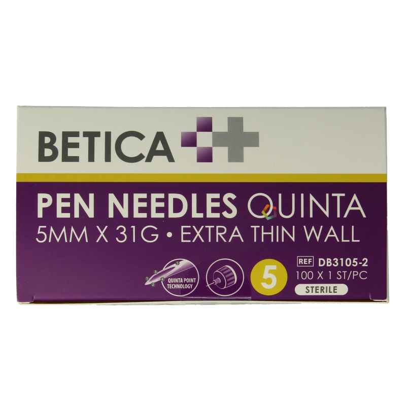 Betica Pennaalden Quinta steriel 5mmx31g