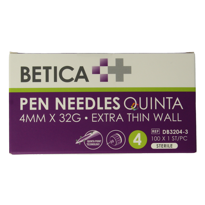 Betica Pennaalden Quinta steriel 4mmx32g