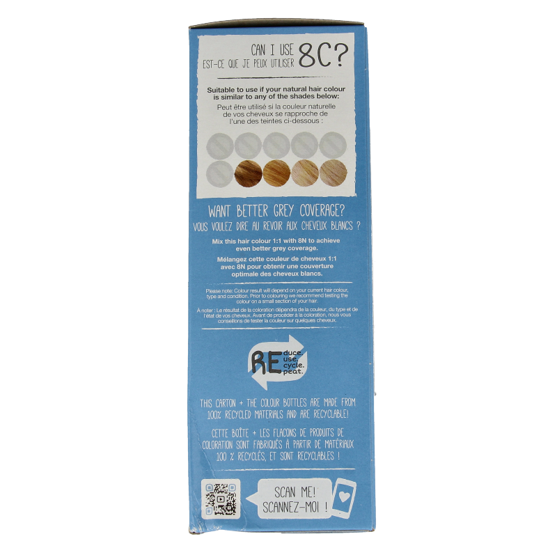 Tints Of Nature 8C licht asblond - Afbeelding 2