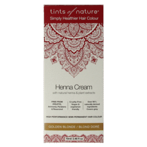 Tints Of Nature Henna cream golden blond semi permanent