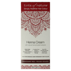 Tints Of Nature Henna cream mahogany red semi permanent