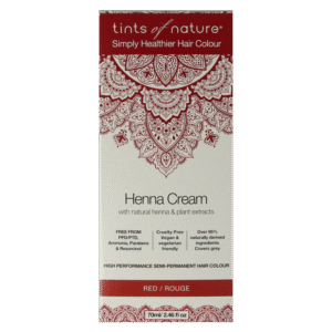 Tints Of Nature Henna cream red semi permanent