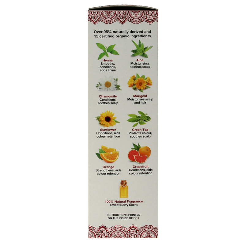 Tints Of Nature Henna cream red semi permanent - Afbeelding 2