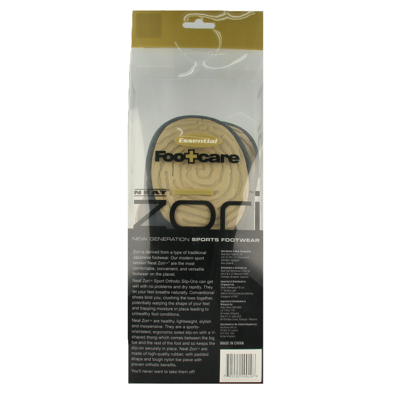 Zori Teenslippers zwart maat 7 - Afbeelding 2