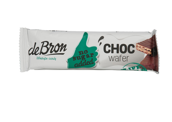 De Bron Choco wafer 1 doos