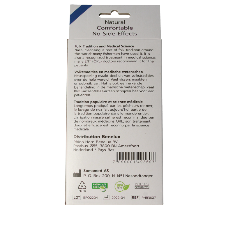 Rhino Horn Neusspoeler blauw - Afbeelding 3