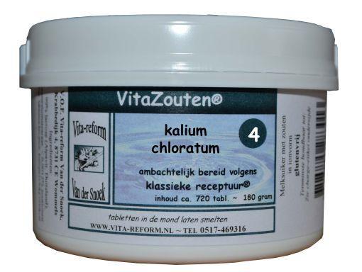 Vitazouten Kalium muriaticum/chloratum VitaZout nr. 04