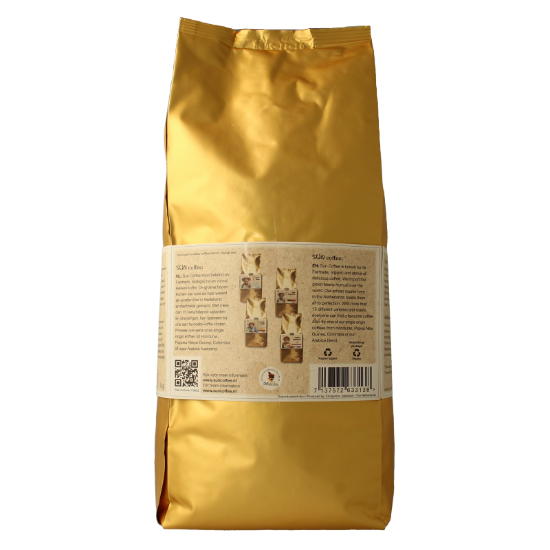 SUN Coffee Cafe femenino bonen dark roast bio - Afbeelding 3
