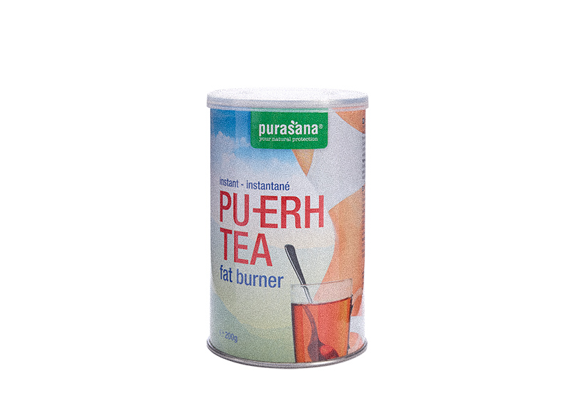 Purasana Pu-erh thee instant vegan