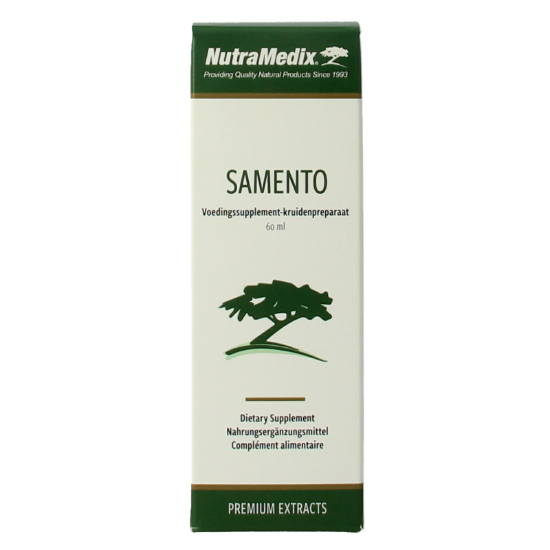 Nutramedix Samento cat's claw TOA vrij