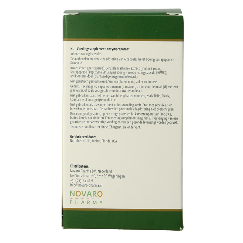 Nutramedix Serrapeptase - Afbeelding 4