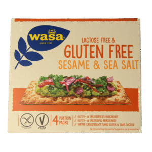 Wasa Knackebrod met sesam en zeezout glutenvrij