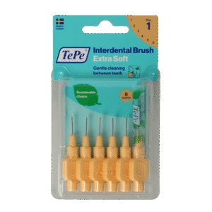 TePe Interdentale rager extra soft licht oranje maat 1